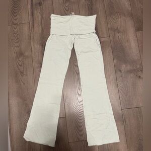 SKIMS Mint Green Flare Pants
